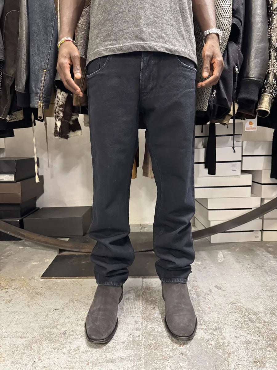 AW2010 Prada Black Straight Denim Jeans  EjJJNMe 2