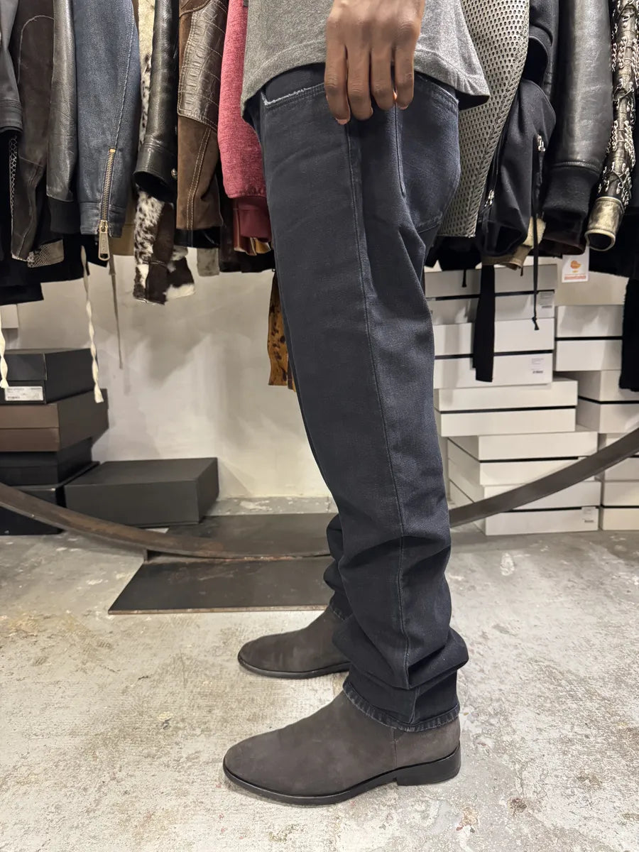 AW2010 Prada Black Straight Denim Jeans  EjJJNMe 3