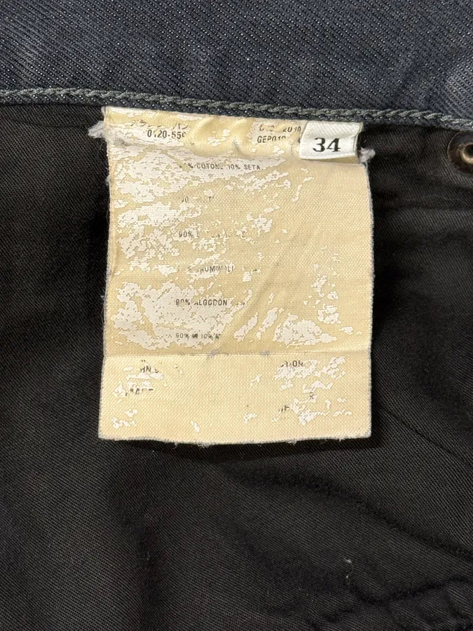 AW2010 Prada Black Washed Tapered Fit Jeans OKjbyfF 5