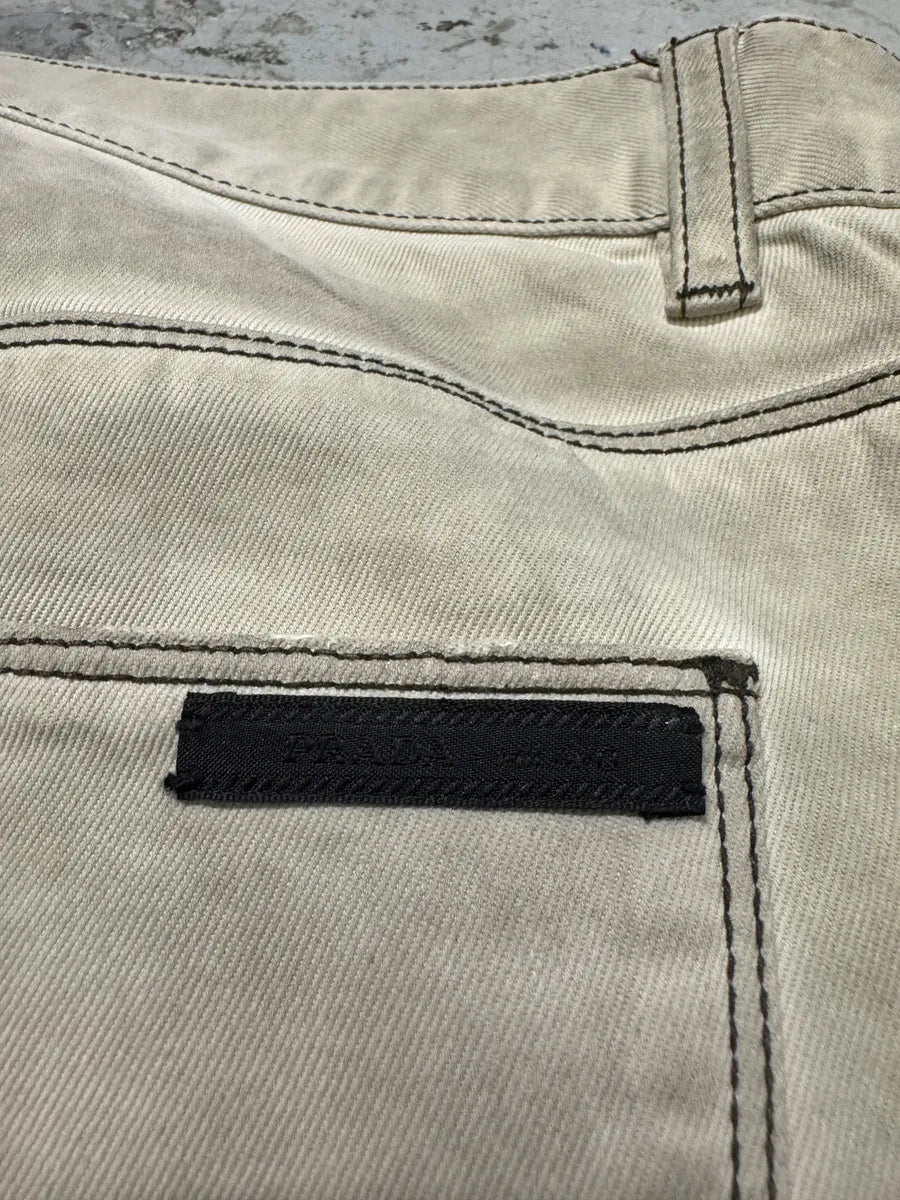 AW2010 Prada Grey Eroded Pants SmoHanS 5