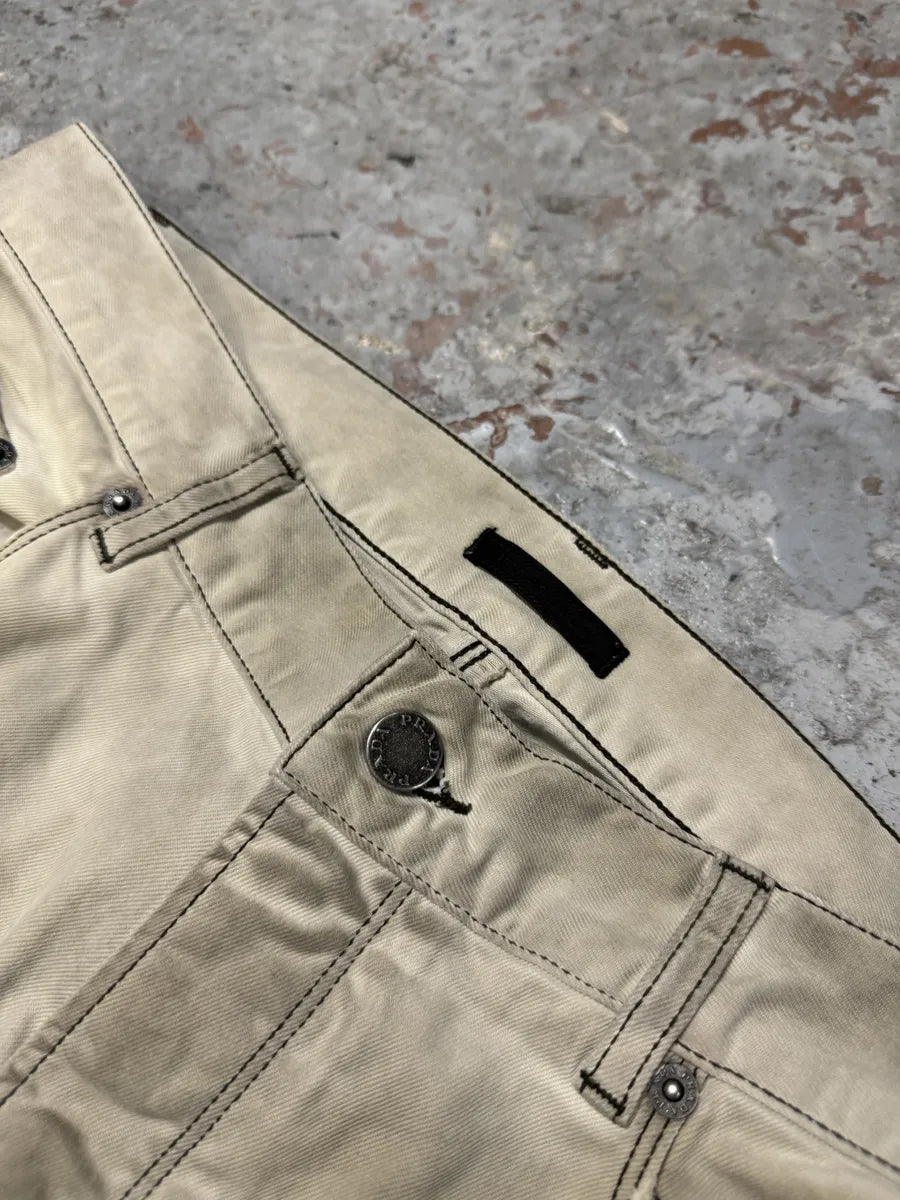 AW2010 Prada Grey Eroded Pants SmoHanS 8