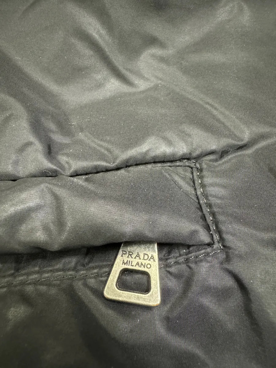 AW2010 Prada Linea Rossa Black Sport Hooded Jacket (L) 7