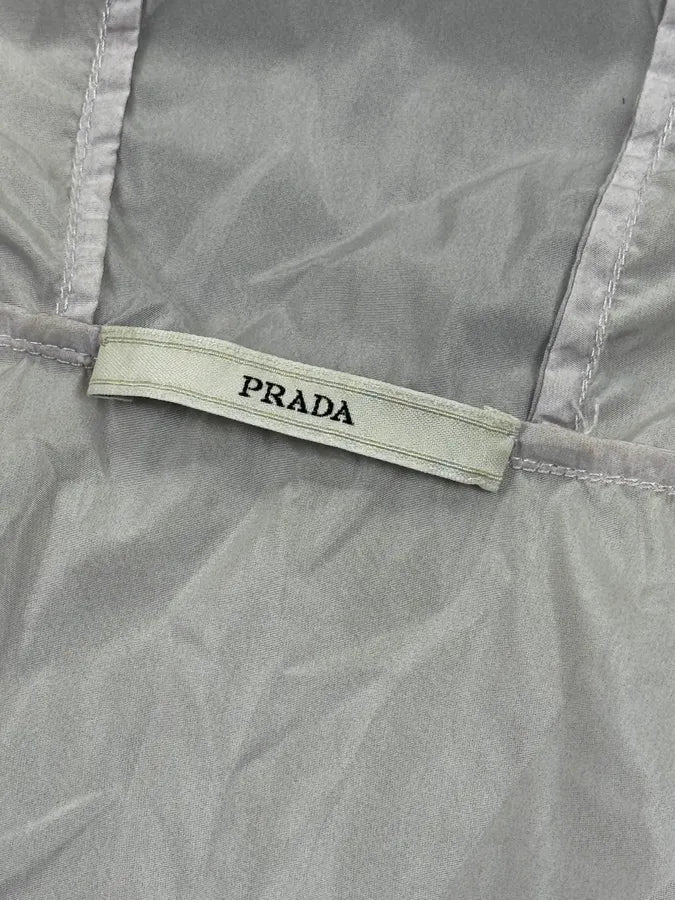 SS2010 Prada Beach Landscape Purple Windbreaker Jacket VneWsxs 11