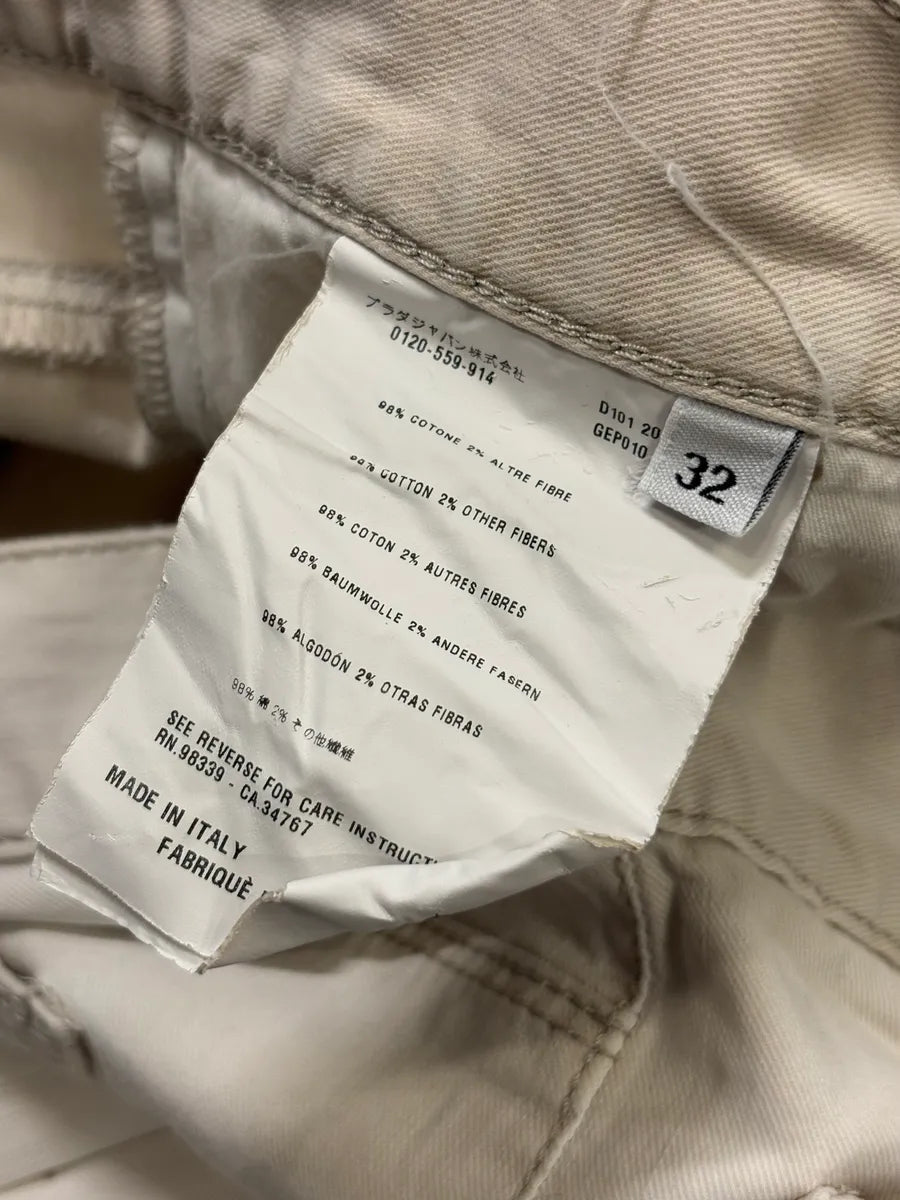 AW2010 Prada White Slim Jeans HAeMVda 10