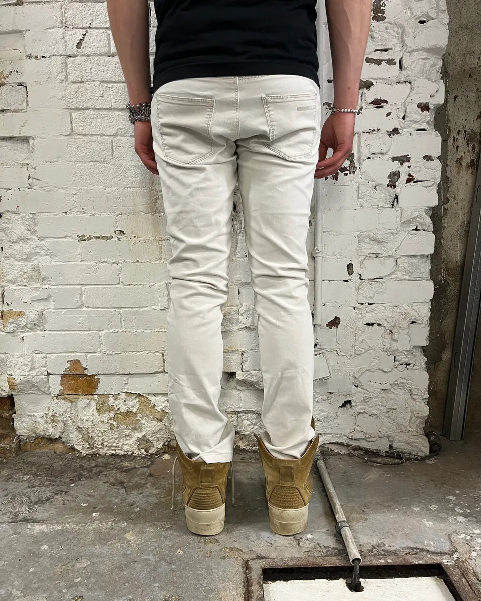AW2010 Prada White Slim Jeans HAeMVda 3