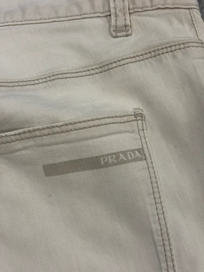 AW2010 Prada White Slim Jeans HAeMVda 8
