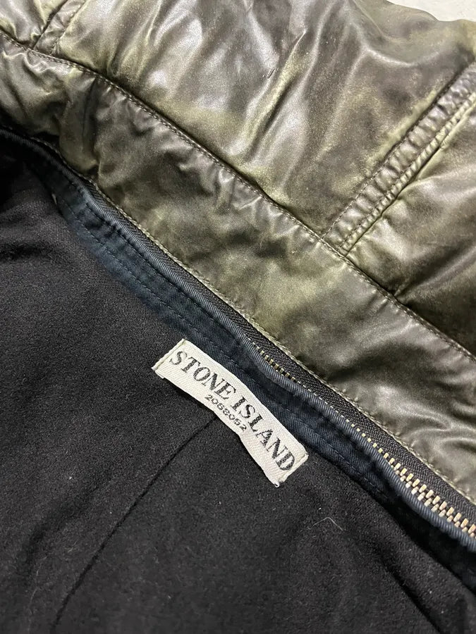 AW2010 Stone Island Obscure Shadow Liquid Reflective Bomber Jacket JShYGga 12