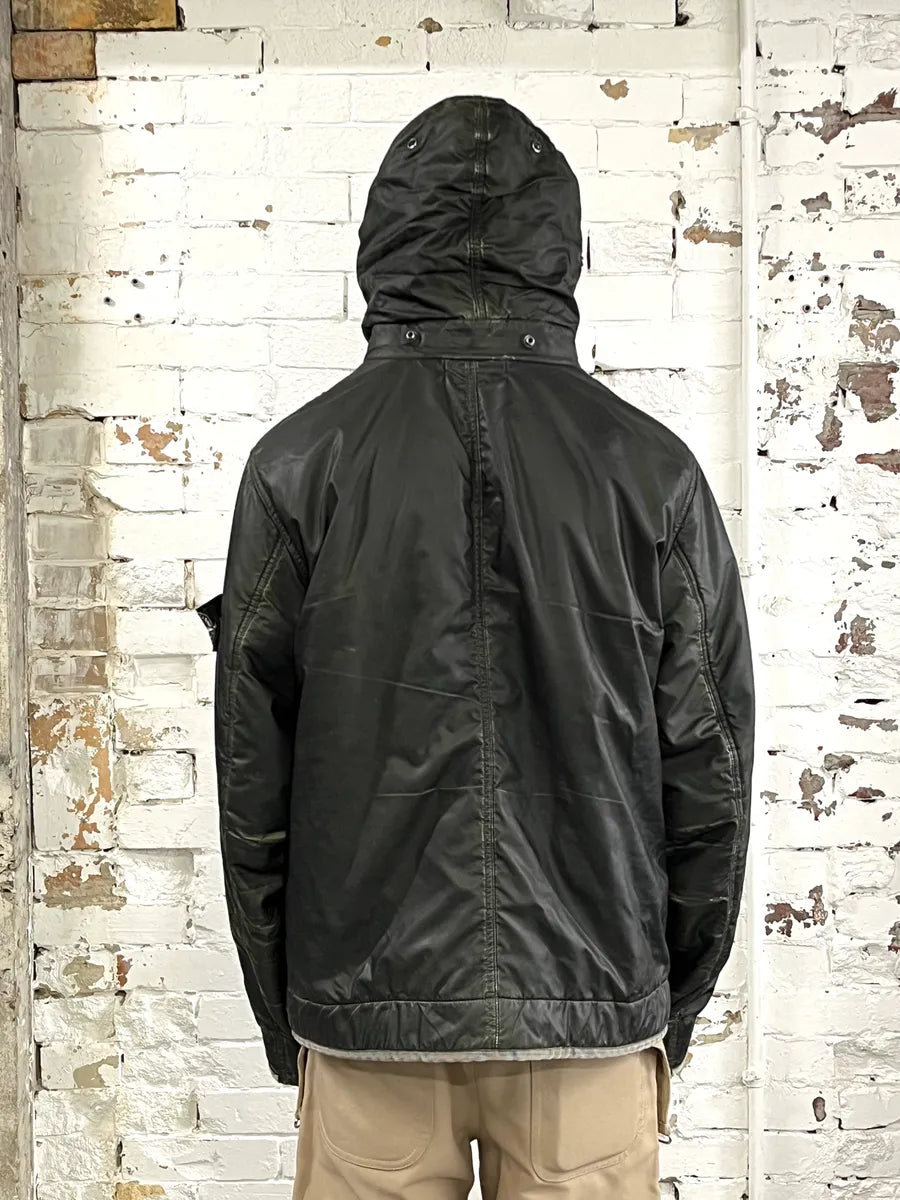 AW2010 Stone Island Obscure Shadow Liquid Reflective Bomber Jacket JShYGga 3