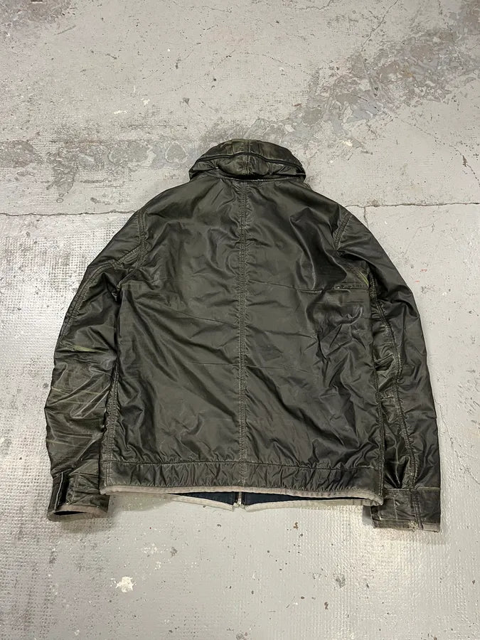 AW2010 Stone Island Obscure Shadow Liquid Reflective Bomber Jacket JShYGga 9