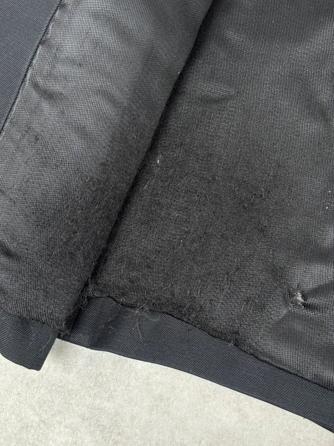 AW2010 Yves Saint Laurent Classy Officer Buttoned Black Long Wool Coat BtWRhJV 11