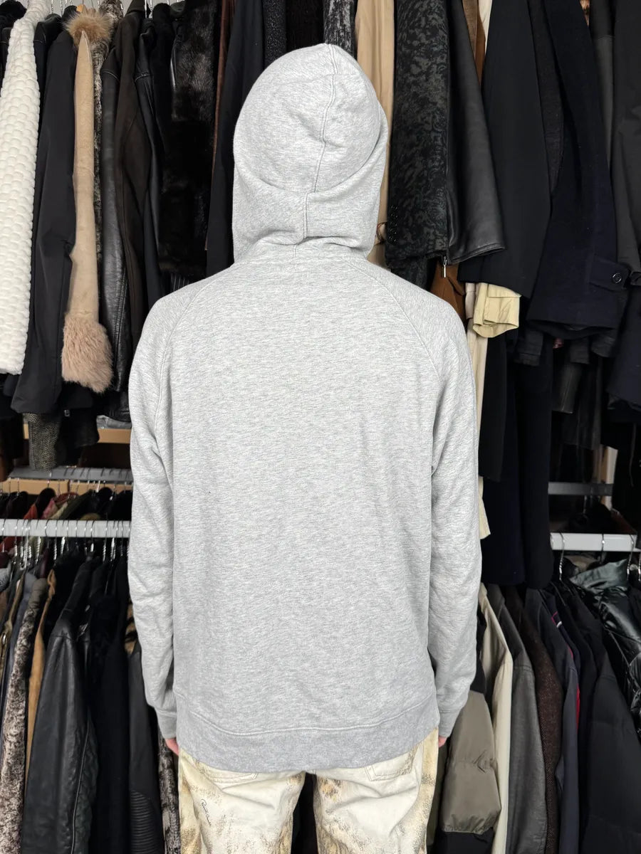 AW2011 Acne Studios Grey Minimalist Zip-up Hoodie OWJRfeG 2