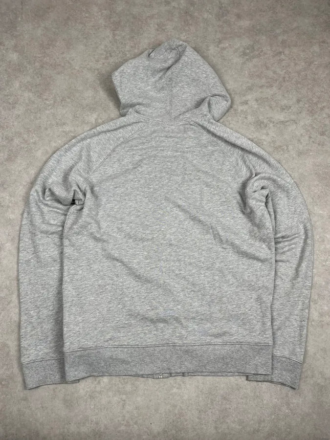 AW2011 Acne Studios Grey Minimalist Zip-up Hoodie OWJRfeG 5