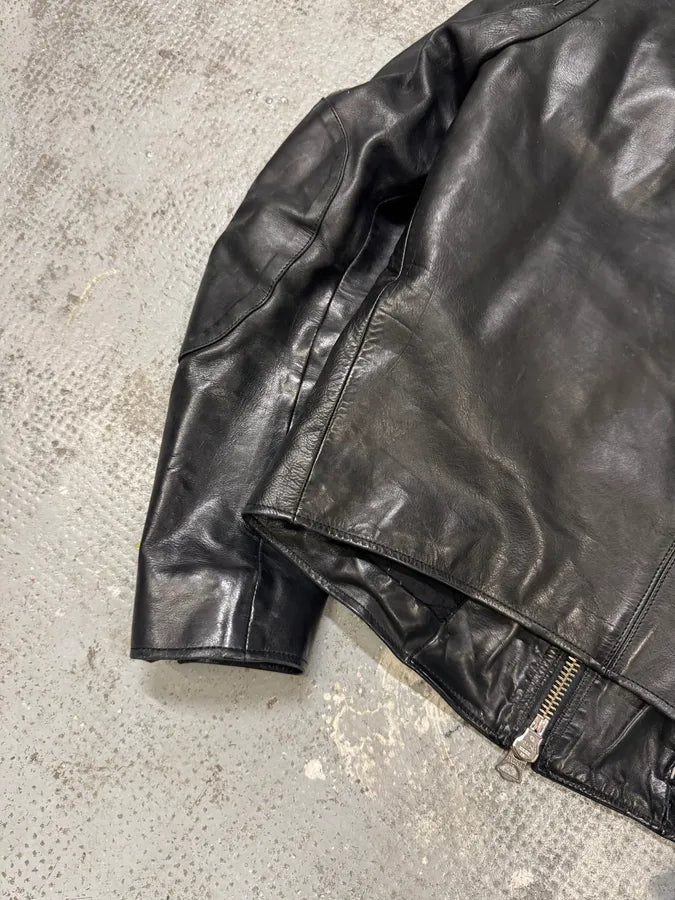 AW2011 Acne Studios Padded Multi Zips Biker Calf Leather Jacket kRELSDF 11
