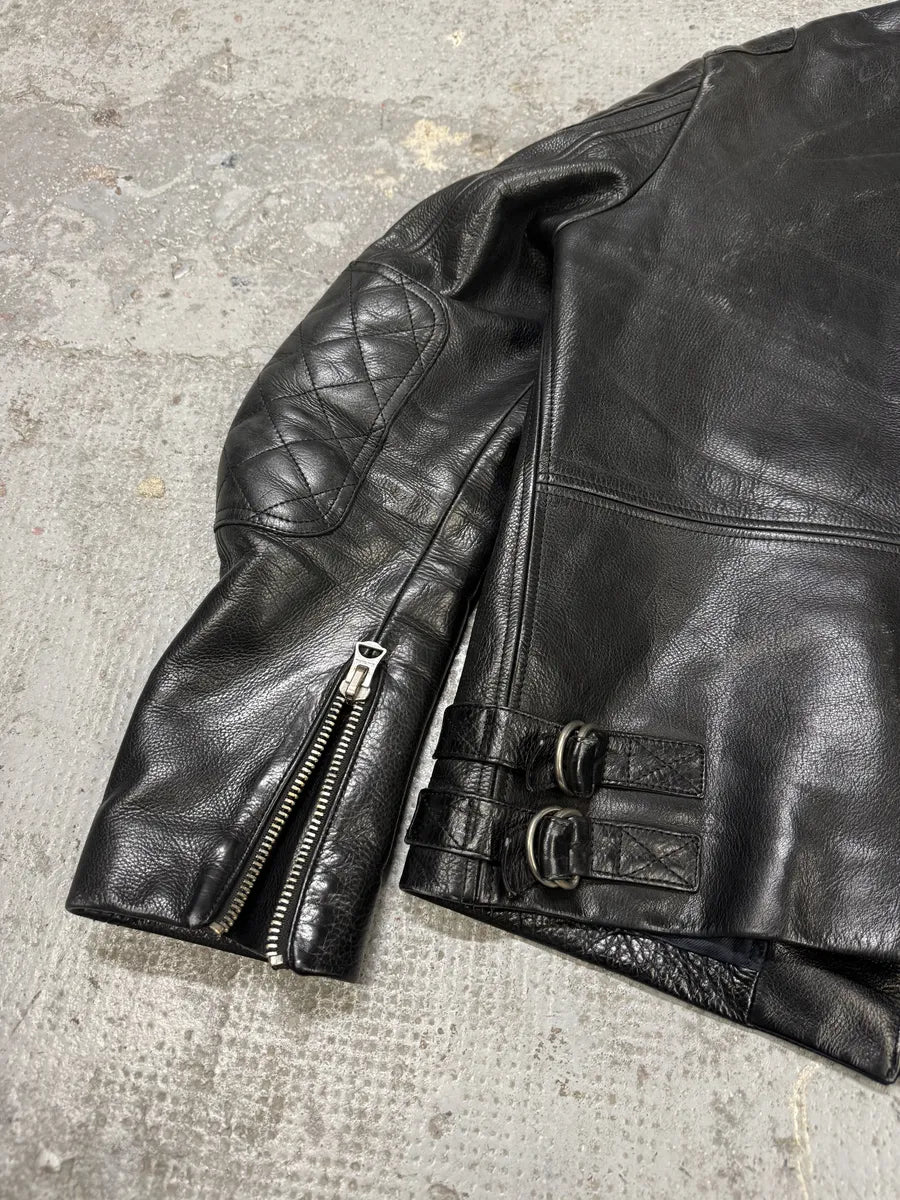 AW2011 Acne Studios Padded Multi Zips Biker Calf Leather Jacket xmADGYM 6