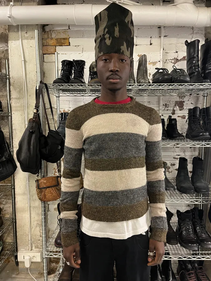 AW2011 Balenciaga Wool Striped Sweater XTHDhmP 0