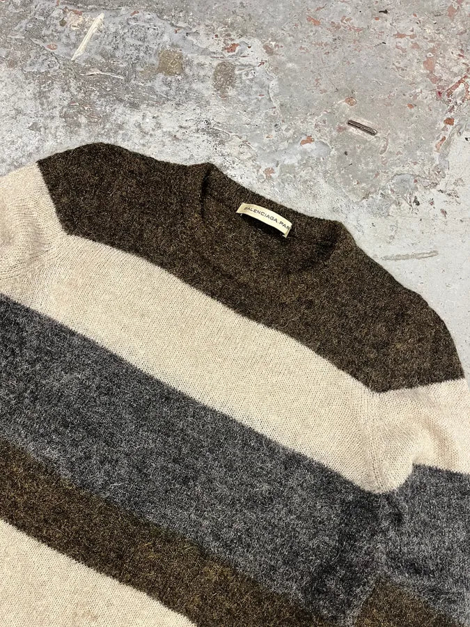 AW2011 Balenciaga Wool Striped Sweater XTHDhmP 5