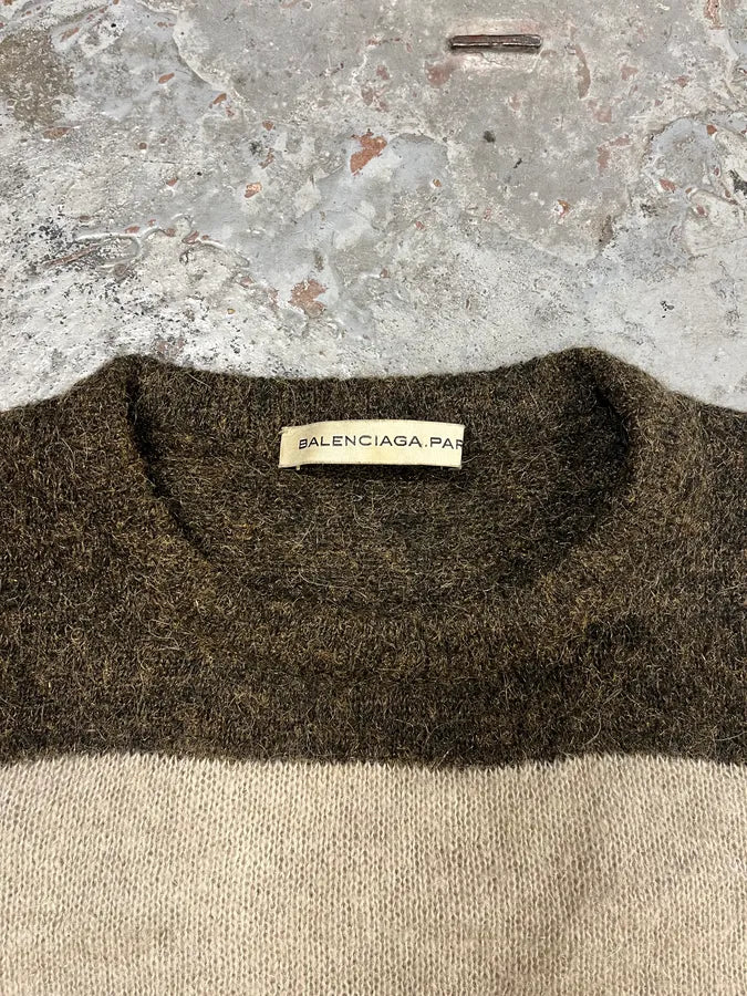 AW2011 Balenciaga Wool Striped Sweater XTHDhmP 6