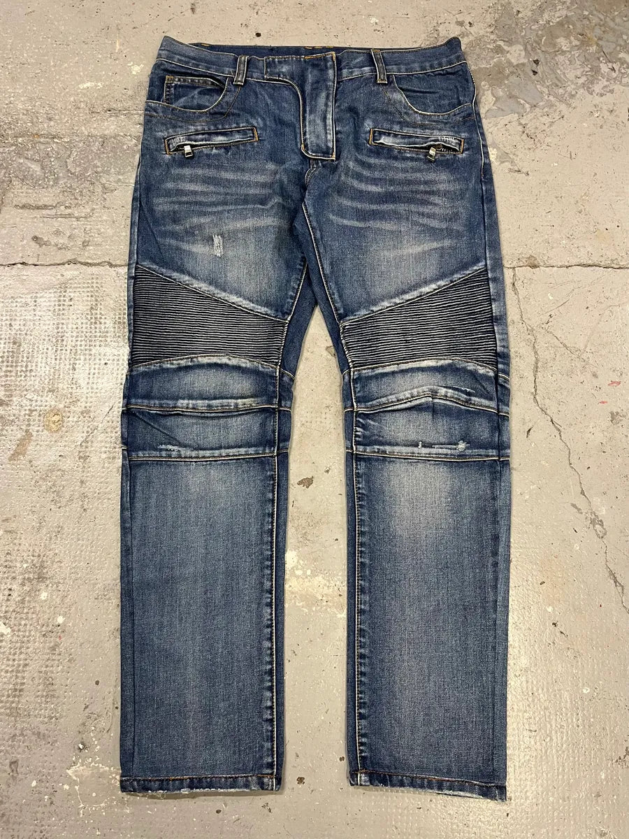 AW2011 Balmain Blue Denim Jeans iellxeb 0