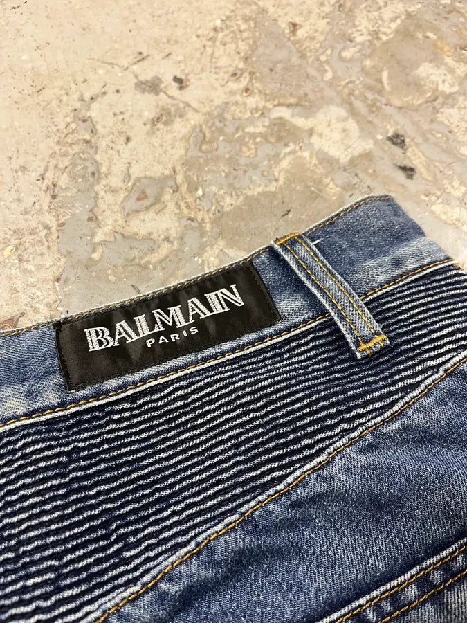 AW2011 Balmain Blue Denim Jeans iellxeb 10