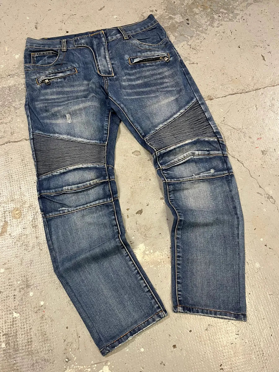 AW2011 Balmain Blue Denim Jeans iellxeb 4
