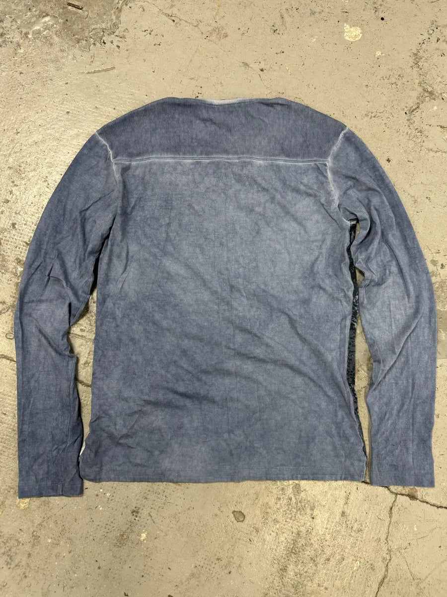 AW2011 Cavalli Blue Military Abstract Longsleeves OiteGzu 3