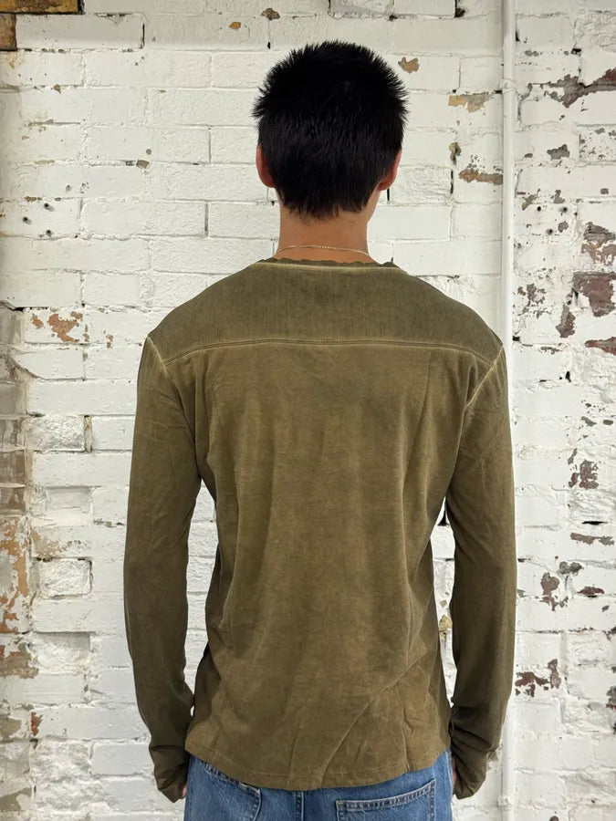 AW2011 Cavalli Military Camo Green Longsleeves VNKEHcK 2