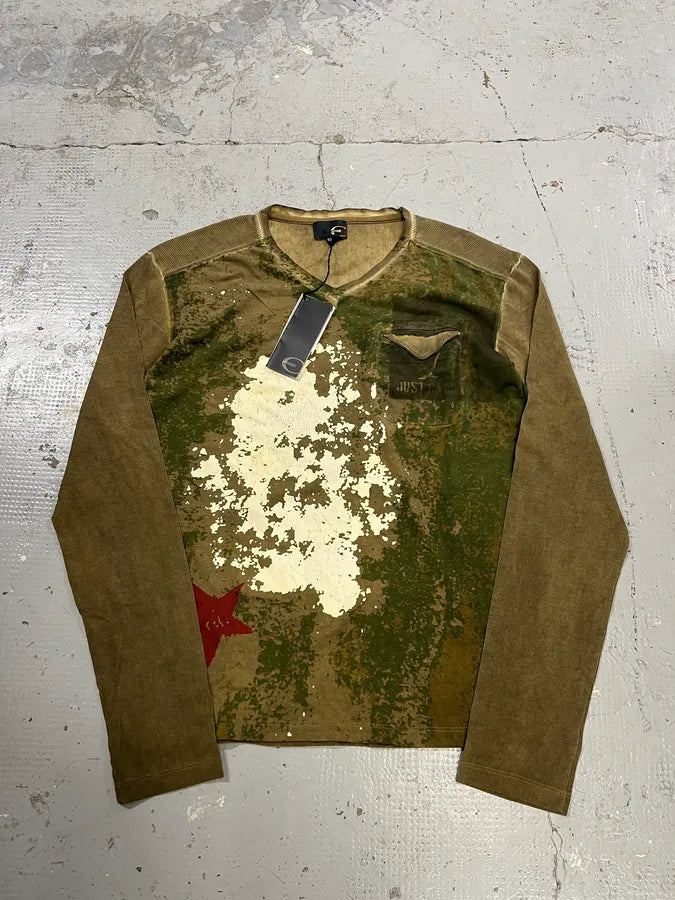 AW2011 Cavalli Military Camo Green Longsleeves VNKEHcK 3
