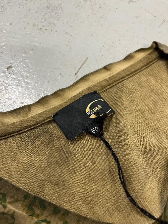 AW2011 Cavalli Military Camo Green Longsleeves VNKEHcK 6