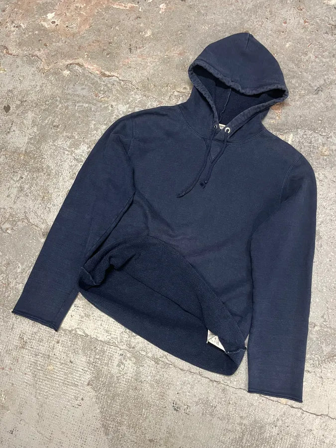 AW2011 Comme des Garçons Mainline Obscure Navy Hoodie (M) auCtoks 4