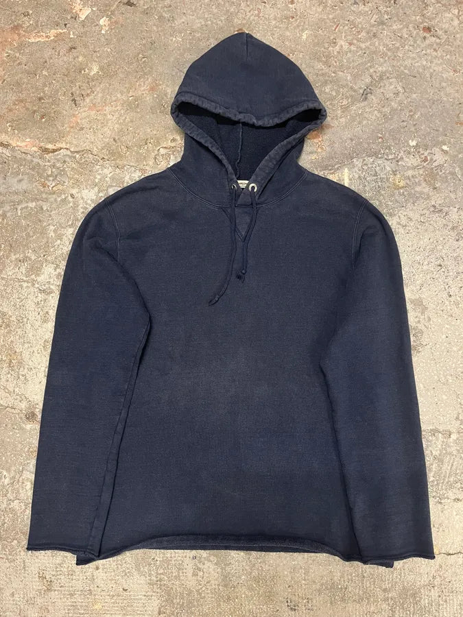 AW2011 Comme des Garçons Mainline Obscure Navy Hoodie (M) auCtoks 6