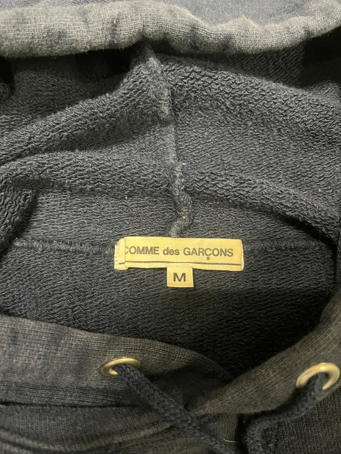 AW2011 Comme des Garçons Mainline Obscure Navy Hoodie (M) auCtoks 7
