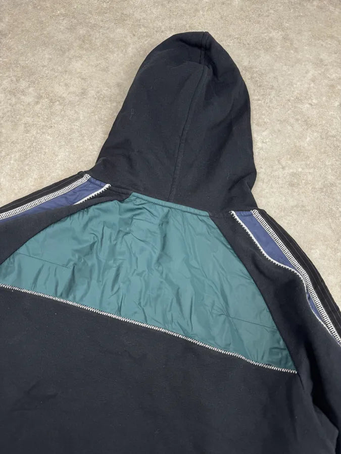 AW2011 Dior Navy & Grey Studded Zip-up Hoodie BjrkOMF 5