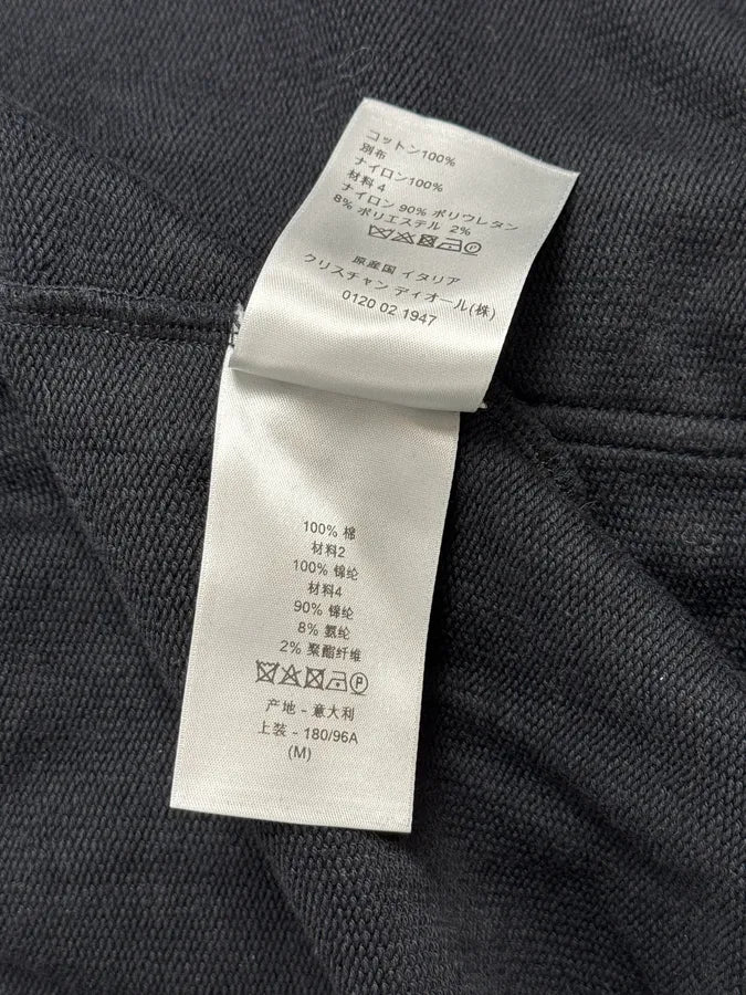 AW2011 Dior Navy & Grey Studded Zip-up Hoodie BjrkOMF 13