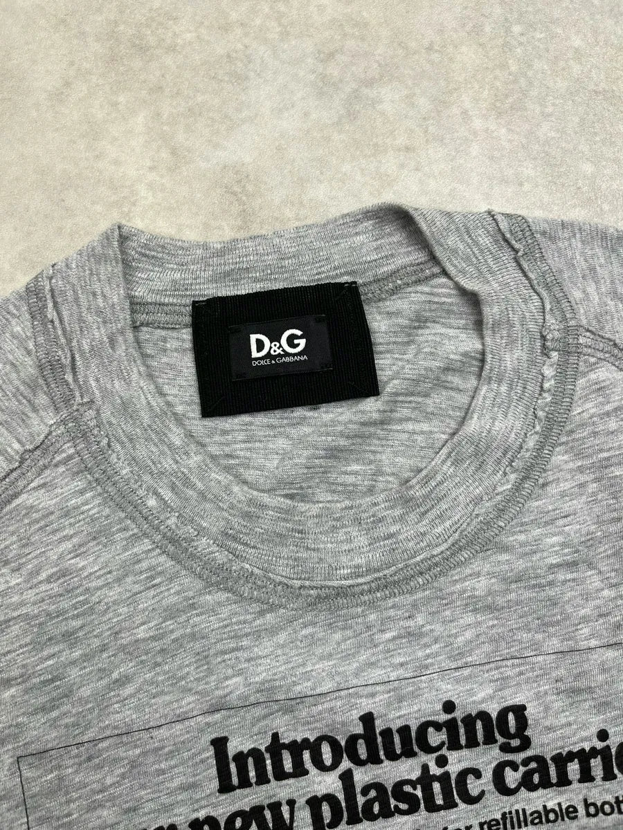 AW2011 Dolce & Gabanna Grey Coca Cola Crewneck Sweater WJVLEnj 5