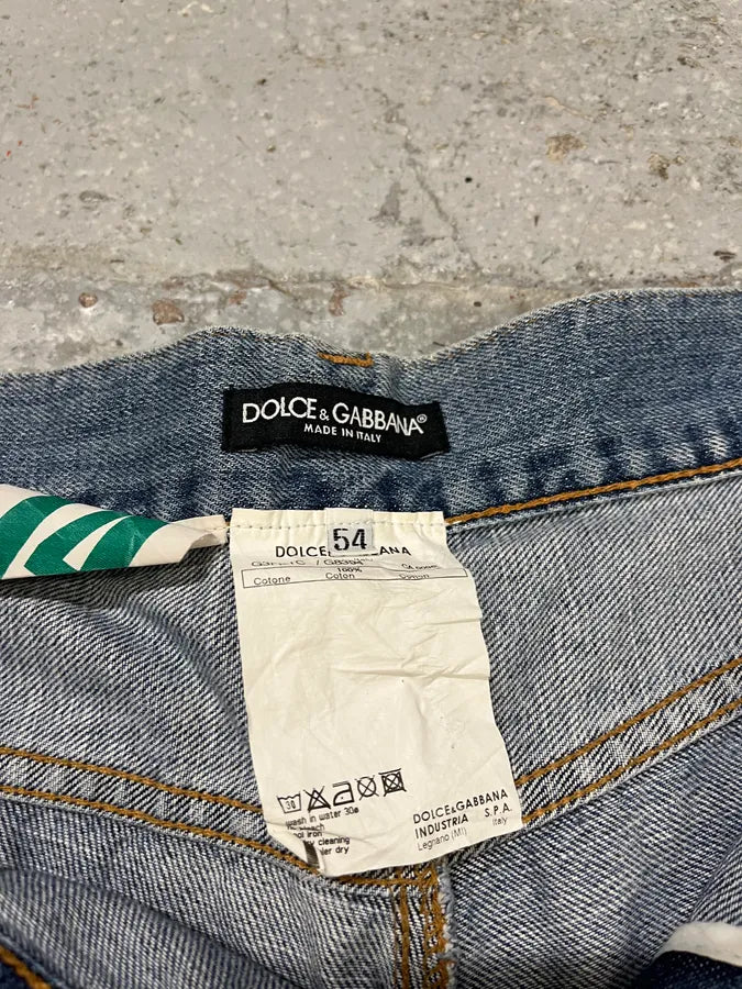 AW2011 Dolce & Gabbana Blue Denim Jeans EkoIXaz 11
