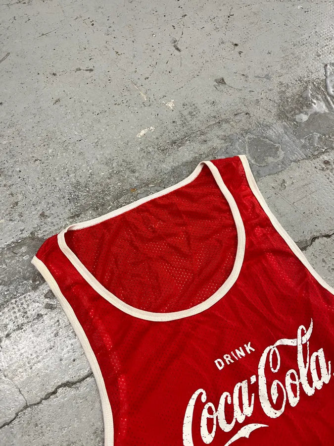 AW2011 Dolce & Gabbana Coca-Cola Logo Red Tank Top sqctghE 3