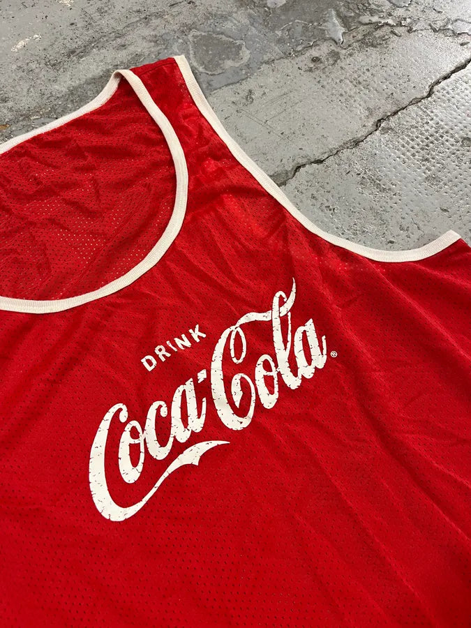 AW2011 Dolce & Gabbana Coca-Cola Logo Red Tank Top sqctghE 4