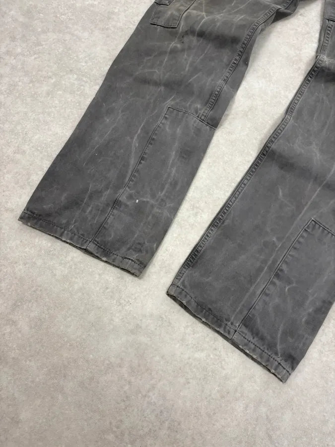 AW2010 Dolce & Gabbana Grey Multi Pockets Avant-Garde Pants MDbbFru 7