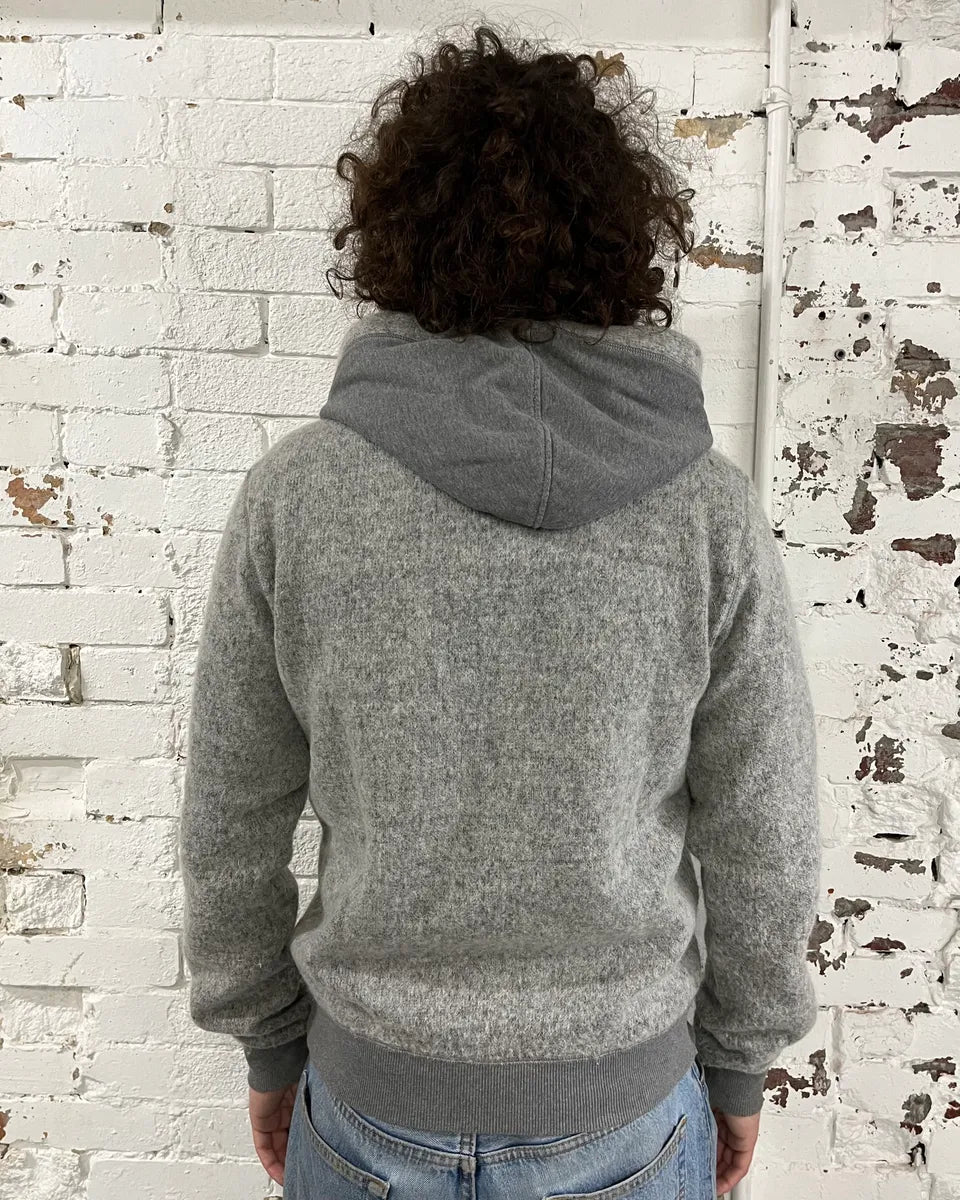 AW2011 Dolce & Gabbana Grey Wool Zip-up Hoodie WLfYcrC 2