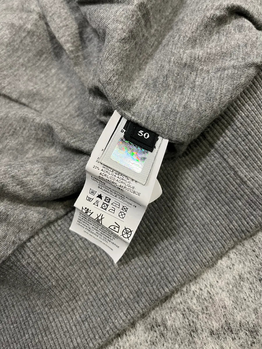 AW2011 Dolce & Gabbana Grey Wool Zip-up Hoodie WLfYcrC 9