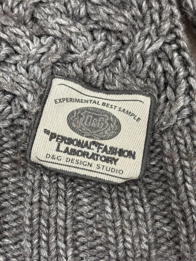 AW2011 Dolce & Gabbana Grey Wool Zip-up Jacket sKlFYvN 10