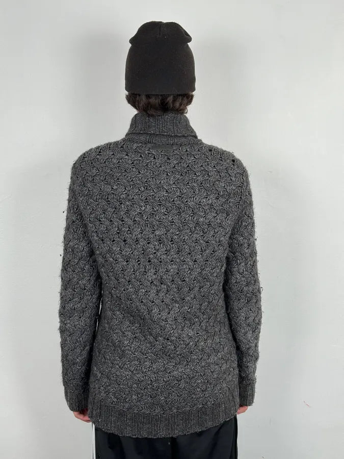 AW2011 Dolce & Gabbana Grey Wool Zip-up Jacket sKlFYvN 2