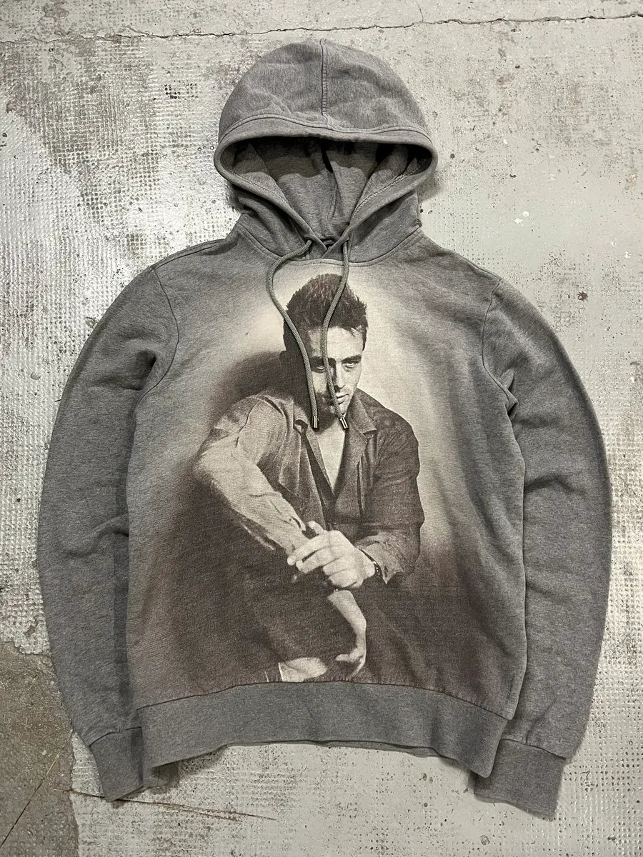 AW2011 Dolce & Gabbana James Dean Grey Hoodie PkvcMme 0