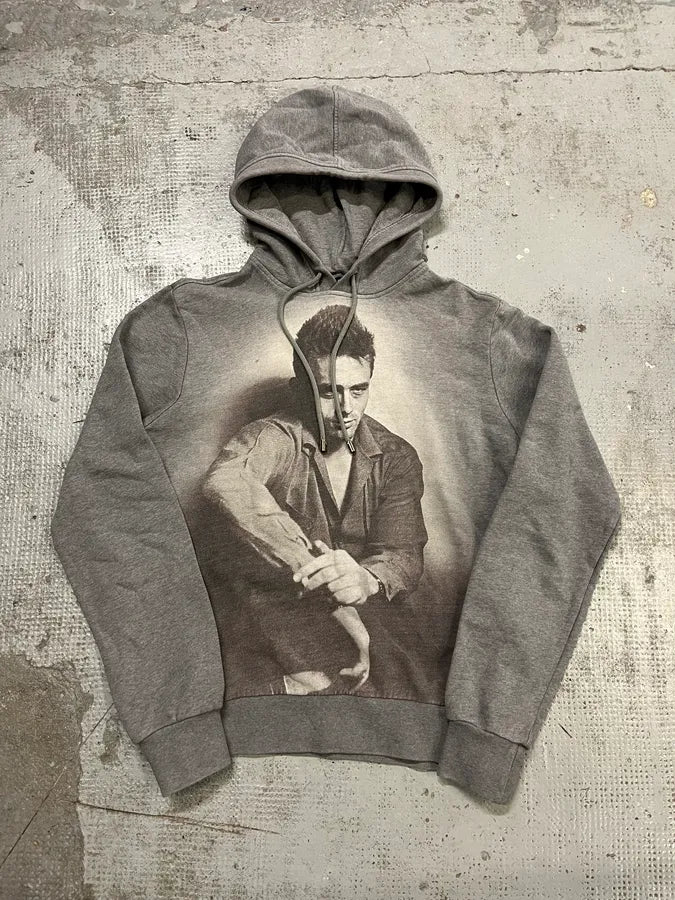 AW2011 Dolce & Gabbana James Dean Grey Hoodie PkvcMme 3