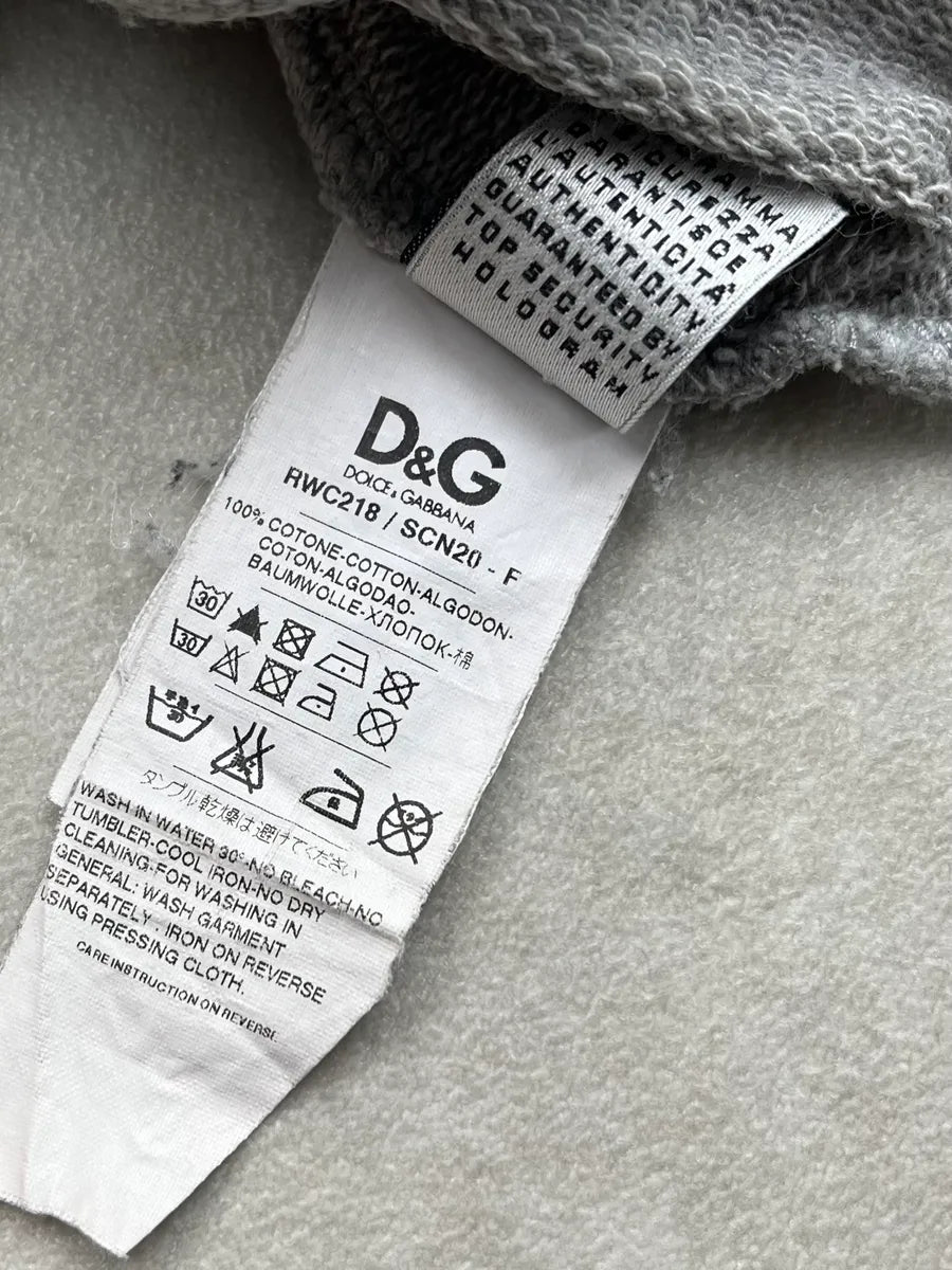 AW2011 Dolce & Gabbana Mickey Mouse & Coke Oversize Grey Hoodie OnRmERp 11