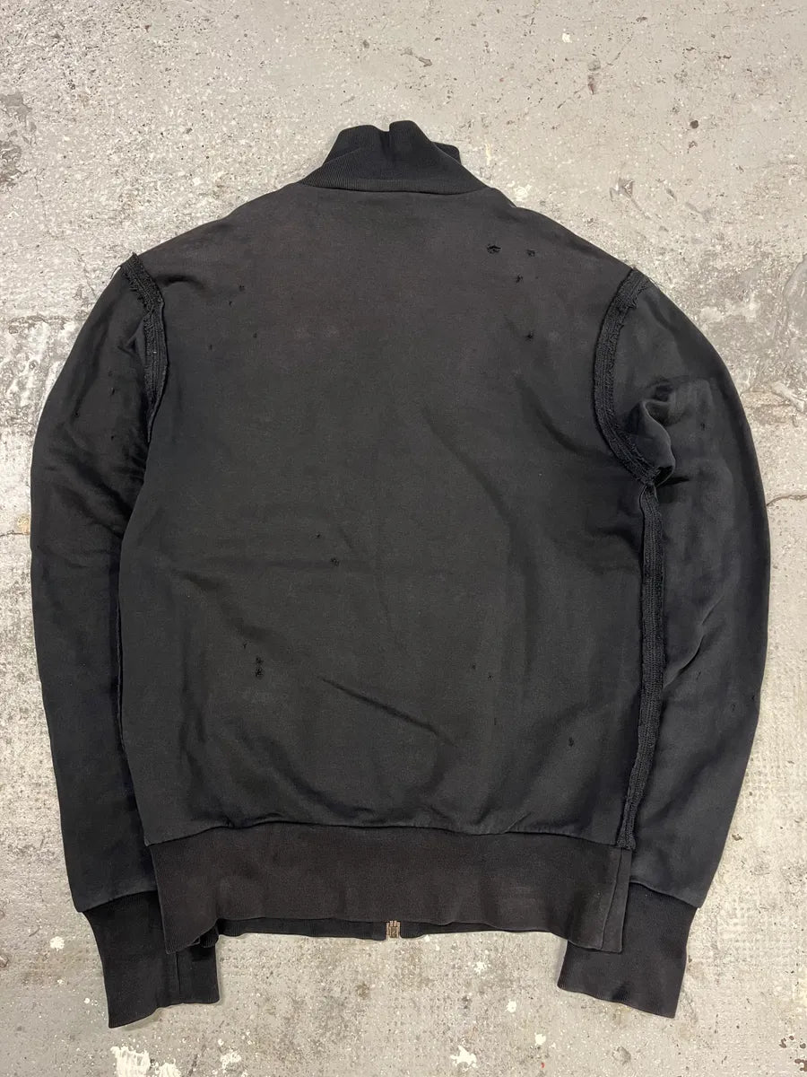AW2011 Dolce & Gabbana Obscure Distressed Zip-up Sweater (M) aJSEuko 9