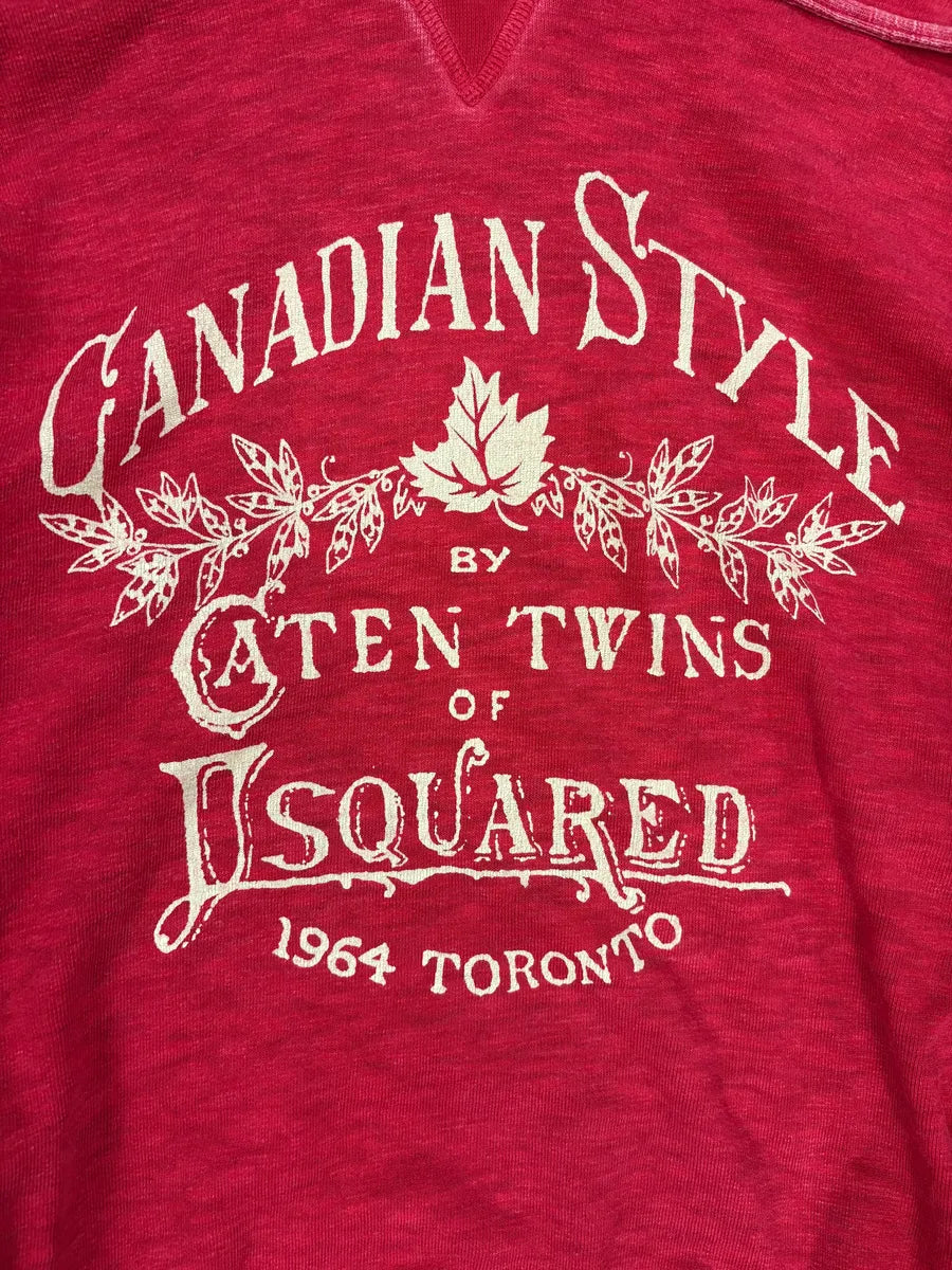 AW2011 Dsquared2 Canadian Style Red Hoodie EzKhTPm 5