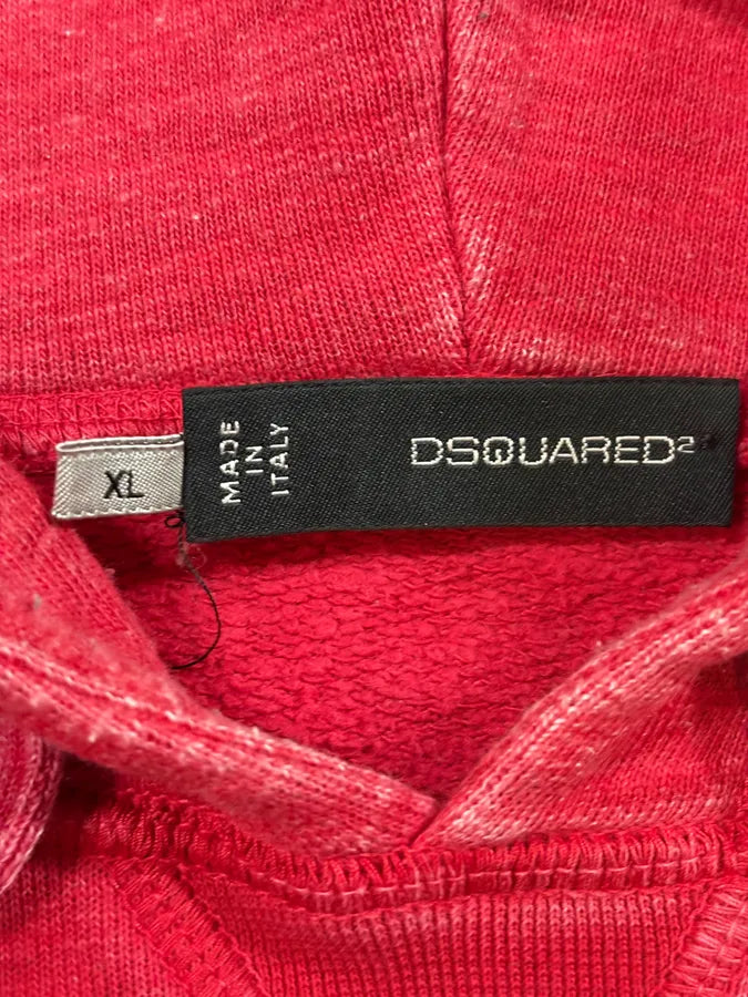 AW2011 Dsquared2 Canadian Style Red Hoodie EzKhTPm 7
