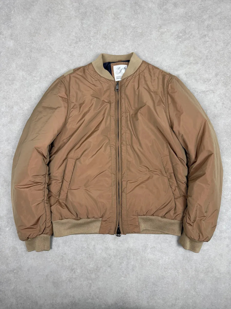 AW2011 Emporio Armani Anniversary Pale Pink Cross Bomber Jacket oHJRyEQ 1