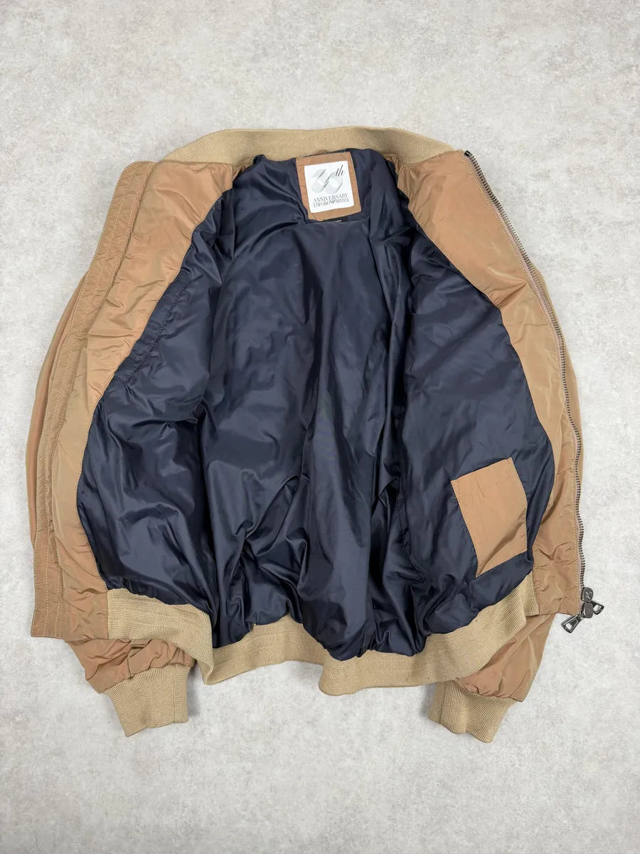 AW2011 Emporio Armani Anniversary Pale Pink Cross Bomber Jacket oHJRyEQ 10